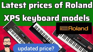latest prices of all Roland XPS keyboard models #xps10 #xps30 screenshot 1