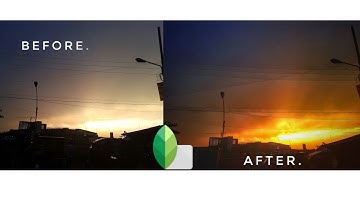 How to edit sunset Landscape By Snapseed || snapseed tutorial || HDR without noise||sunset ||sunray