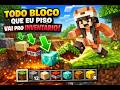 Minecraft, mas o que eu piso vem pra o inventario