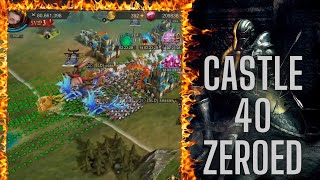 CASTLE 40 DESTROYED BY TLS SPEED ATTACK - 4 MILLION TROOPS - WAR AND ORDER