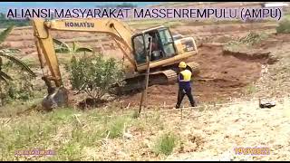 Warga Enrekang Melakukan Perlawanan Penggusuran Tanamannya