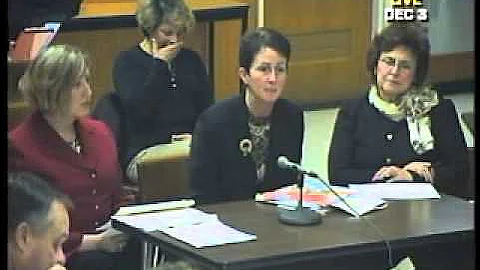 Foxborough School Committee Meeting 12/3/07