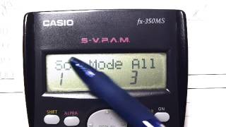 F5 Linear Regression - Using Your Scientific Calculator(Basically, we do not want to make a careless mistake in the tedious calculation in exam and have the entire thing messed up. So, calculate can come handy ..., 2013-01-26T04:57:17.000Z)