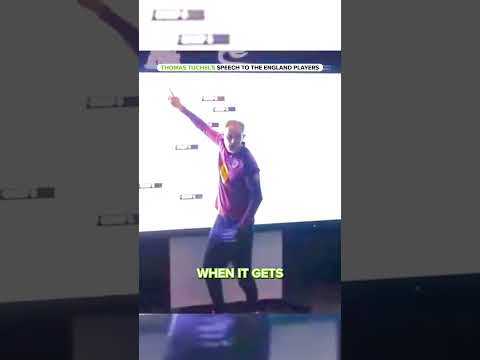 Video Thomas Tuchel's WORLD CUP SPEECH