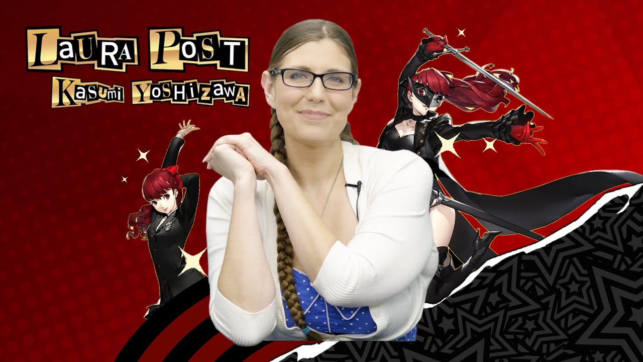 picture Persona 5 Royal Voice Actors English laura post voice of kasumi from persona 5 royal interview behind the voice