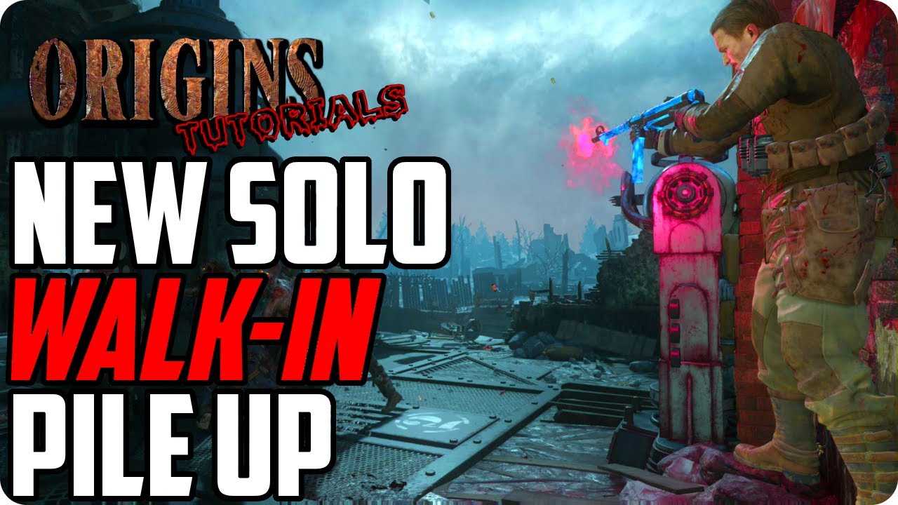 BO3 Zombie Glitches Origins Solo WalkIn Pile Up Glitch Zombie