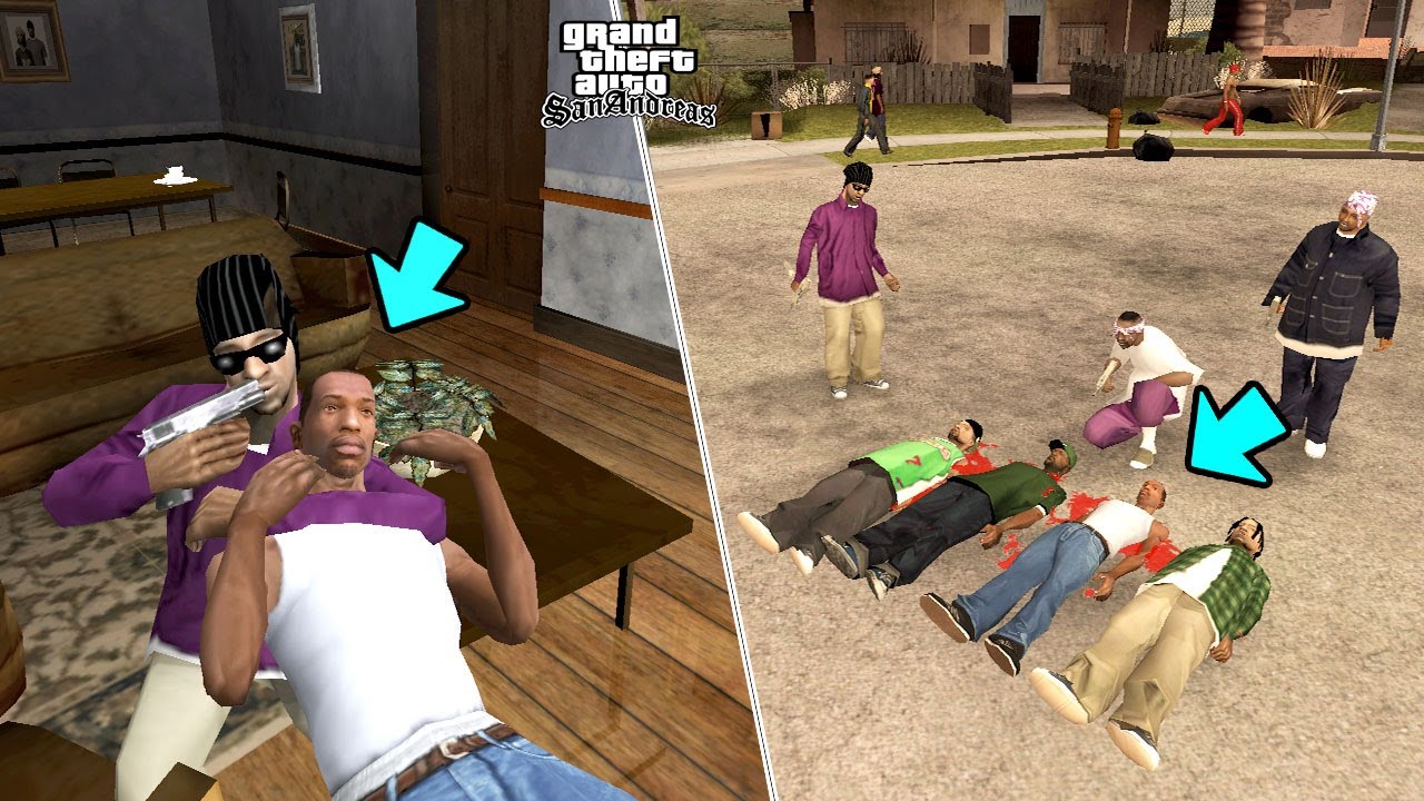 What Happens if Ballas Gang Killed Cj After Last Mission in GTA San Andreas!