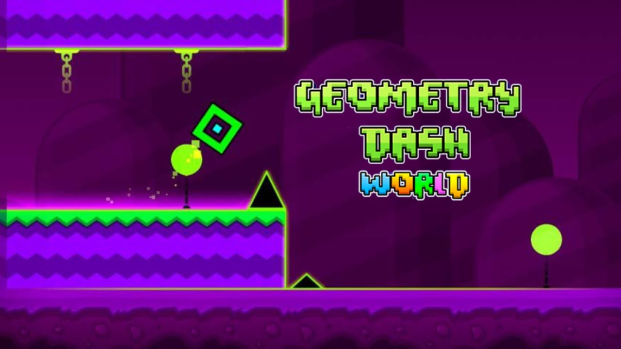 Geometry Dash World Gameplay Walkthrough Part 1 Levels 1 5 Ios Android Youtube