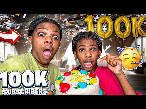 WE HIT A 1️⃣0️⃣0️⃣K !!!🥳 TIERRA AND KYLIE REACT TO THEIR FIRST VIDEOS!! 🤣😱SUPRISE ENDING !!