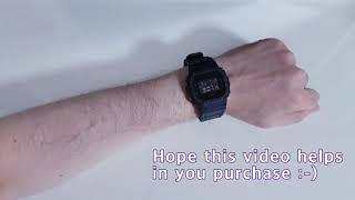 Casio G-SHOCK DW-5600BB-1DR Review