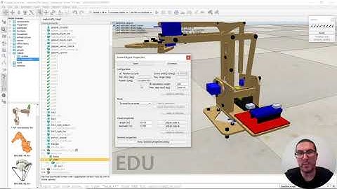 meArm Robot Axis Control (Step 3) | CoppeliaSim (V-REP)