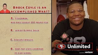 49ers Unlimited: Players Guess Fun Facts about Their Teammates