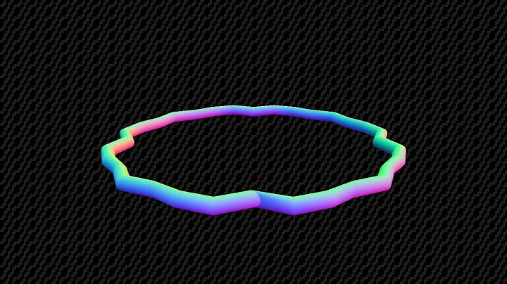 Tube Geometry - threejs demo