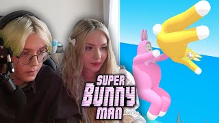 ДРЕЙК И АРИША ИГРАЮТ В SUPER BUNNY MAN