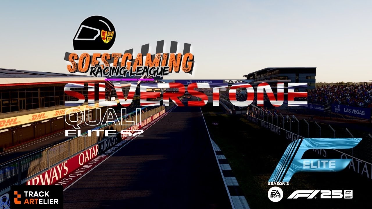 Soestgaming Racing League | Elite Season 2 | Quali 7 | Silverstone | powered by Trackartelier
