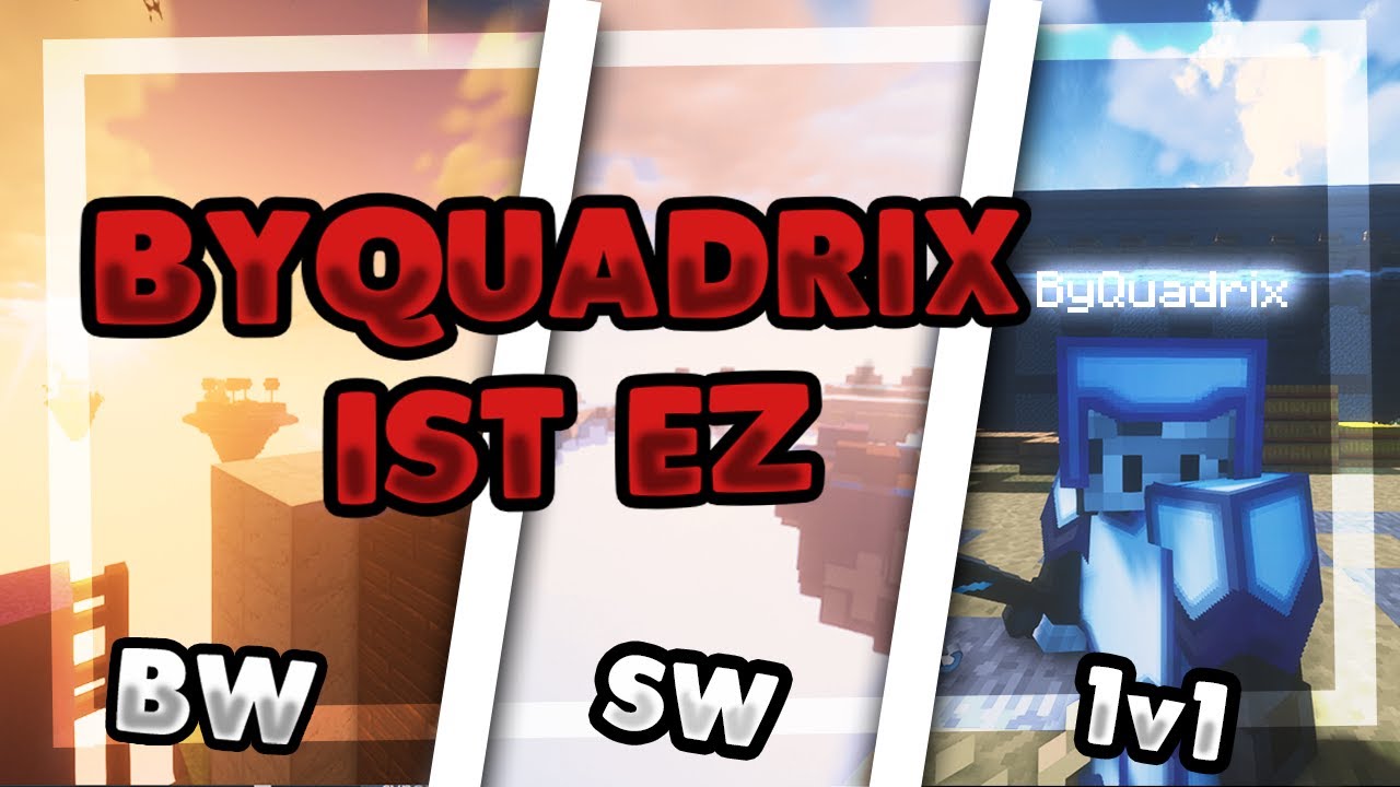 3 Modi (BW, SW, 1vs1) gegen ByQuadrix | Lumpi