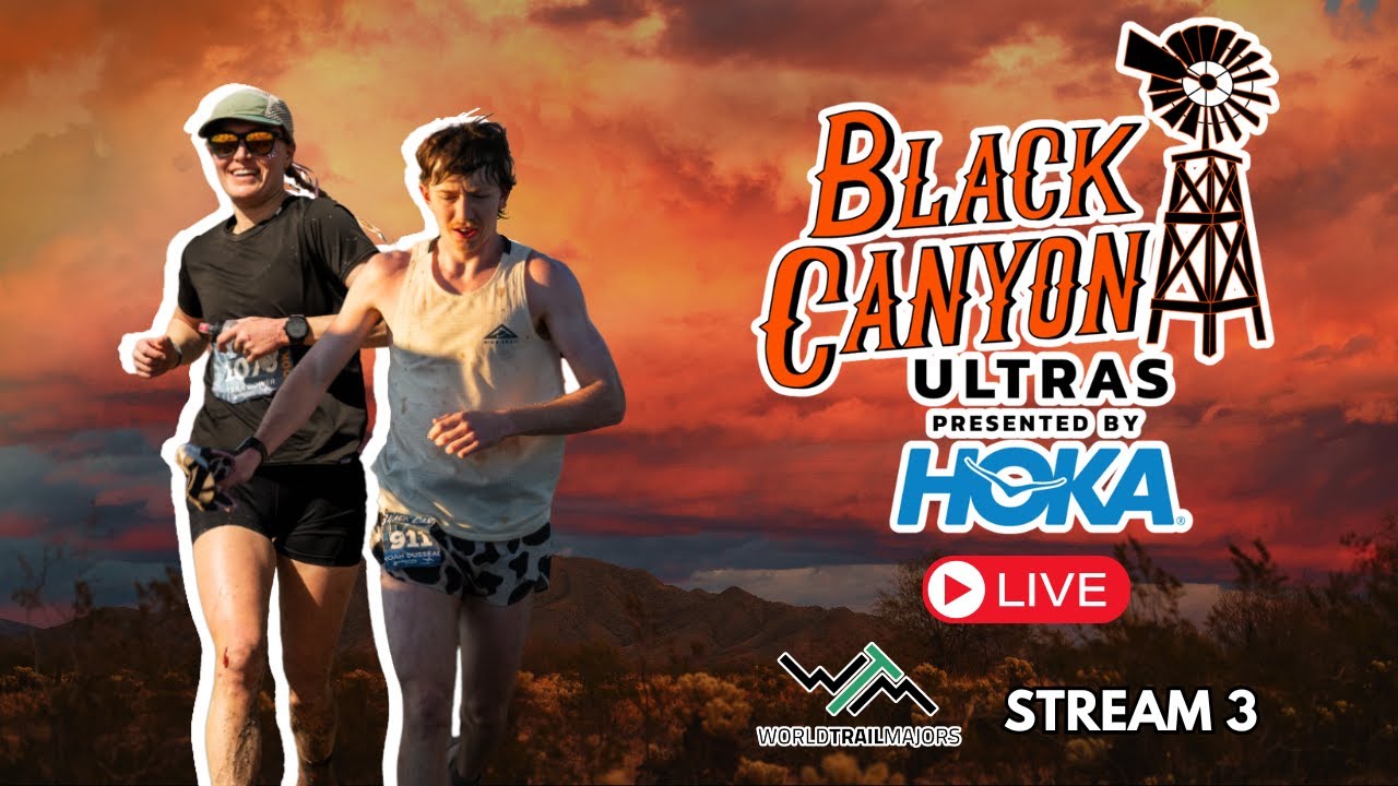2025 - Black Canyon 100k LIVE - Stream 3 - Aravaipa After Dark & Final Finishers