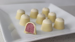 The Best Raspberry White Chocolate Truffles/ Monica Wada/ Information
