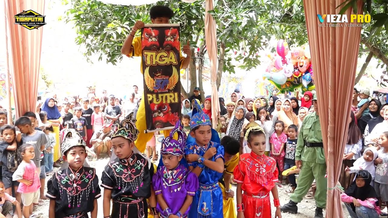 KUNGFU BARONGSAI ~ BUROK DANGDUT TIGA PUTRI SHOW DUKUH BUGEL PASAR BATANG BRBS 23/08/2024