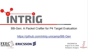 BB-Gen: A Packet Crafter for P4 Target Evaluation - Sigcomm Demo