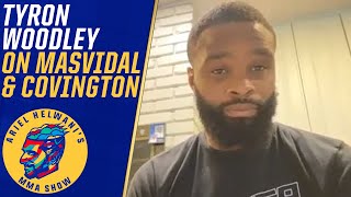 Tyron woodley joins ariel helwani’s mma show to describe how he’s
prepared for his ufc fight night main event vs. colby covington,
including training with (8...