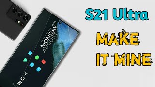 Customizing the Galaxy S21 Ultra। Making it mine। Nova setup screenshot 5
