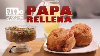 PAPAS RELLENAS -  stuffed potatoes recipe