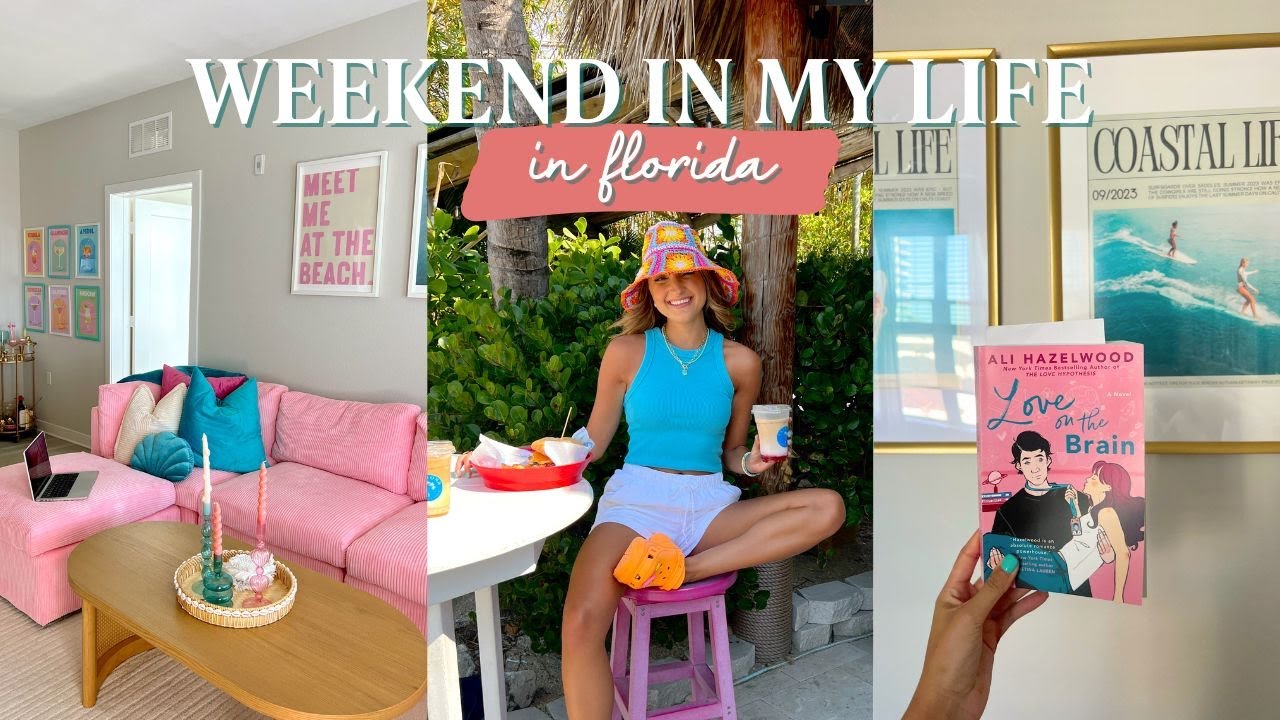 WEEKEND IN MY LIFE IN FLORIDA || saint pete sunday, st pattys fun, pool day, brand deal bts