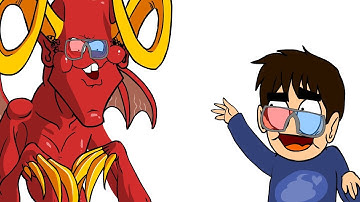 Leo and Satan in 3D - Watch with 3D Glasses