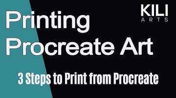 Printing Procreate Art      ( How To Print Procreate Art )👍