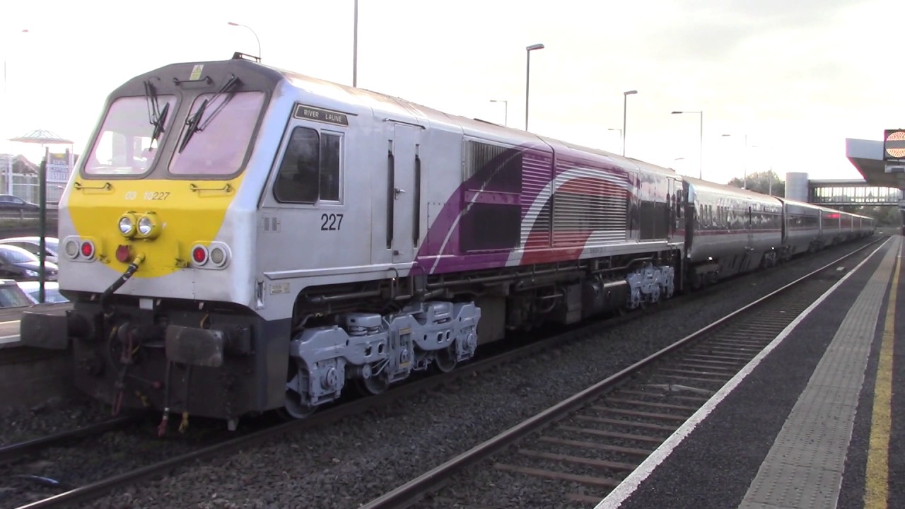 Enterprise Trains at Portadown 10/11/16