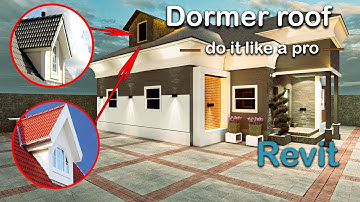 How to create a Dormer roof in Revit - Beginners tutorial