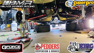 GTO CROSSMEMBER, CONTROL ARM BUSHINGS, VIKING SHOCKS GFORCE AXLES DIFF BRACE INSTALL AND MUCH MORE