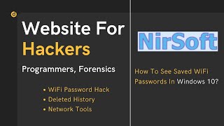 NirSoft | Website For Hackers Programmers And Forensics | Recover Password, Product Keys, History... screenshot 5