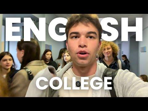 Learn English With This Vlog FIRST DAY OF COLLEGE Junior Year 