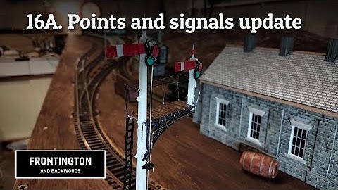 Servo operated points and a bracket signal | Modelling a GWR branch line | Episode 16A