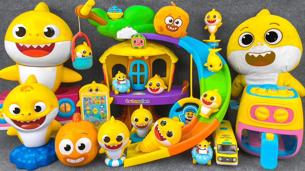 64 Minutes BABY SHARK Collection Unboxing - Satisfying Unboxing (ASMR)