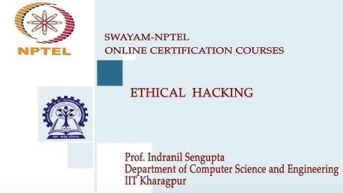 NPTEL Ethical Hacking Assignment Week-3 2023 100% Accurate 🎯🎯💯