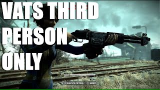 Fallout 4 Mod Review - VATS Third Person Only