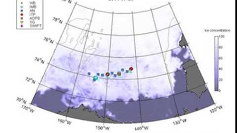 Marginal Ice Zone Sea Ice Vizualiztion -- Craig Lee and Luc Rainville