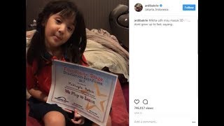 Wow!!! Mahalnya Biaya Sekolah Anak Nia Ramadani