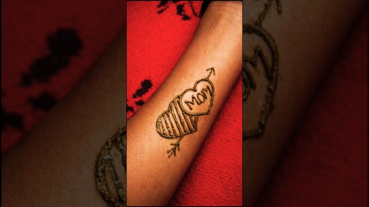 Mom taitoo mehandi designs simple  tattoo designs viral 2026