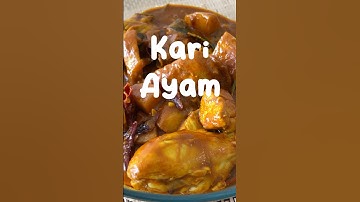 RESEPI KARI AYAM PALING SEDAP!