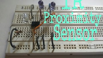ir proximity sensor 555 timer project
