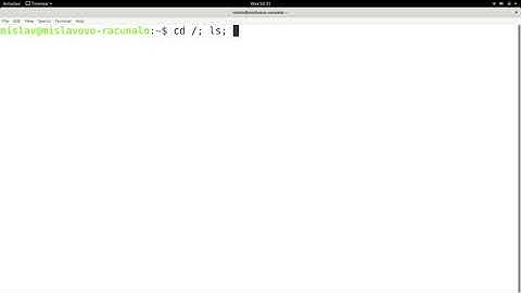 Linux Tutorial Series - 65 - Executing multiple commands on the same line