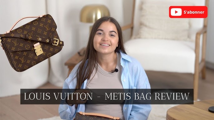 Unboxing new Louis Vuitton pochette Métis Bicolor monogram Empreinte  leather 