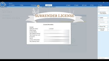 How to  Surrender & Reactivate Tally Prime License ??? || Tally For Beginners ||