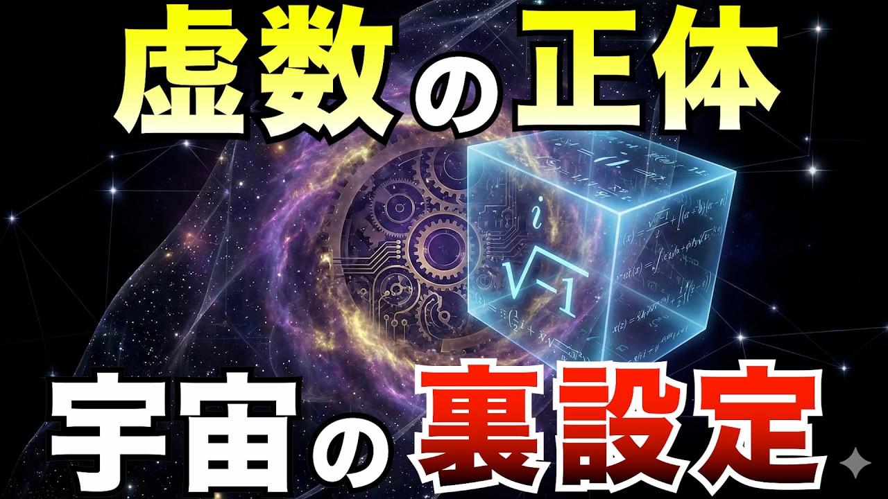 【禁断の数学】虚数とは何か？“存在しないはずの数”が宇宙を支配していた｜電磁波・相対論・宇宙論にも潜む“i”の痕跡