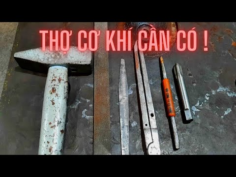 Video Dụng Cụ Cần Thiết Cho Thợ Cơ Khí Mới Vào Nghề - youtube