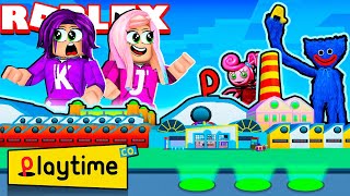 We Built a Poppy Playtime Toy Factory on Roblox!